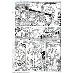 George Perez and Romeo Tanghal - Original Art for New Teen Titans #18, page 22 (DC, 1982). At the...