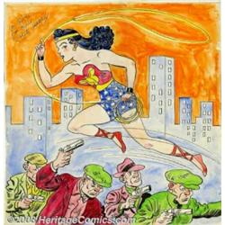 H. G. Peter - Original Illustration of Wonder Woman (undated). When you look back on comic book h...