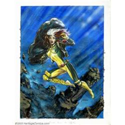 Joe Phillips - Original Art for Ultra X-Men Trading Card Series, #2 Rogue (Fleer, 1994)....