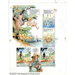 Mike Ploog - Original Art for Adventures of Tom Sawyer (Classics Illustrated, 1990)....