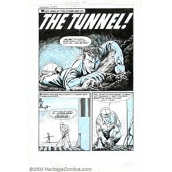 Bob Powell - Original Art for Tomb of Terror #9, Complete Story "The Tunnel!" (Harvey, 1953)....