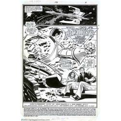John Romita Jr. and Dan Green - Original Art for The Uncanny X-Men #197, page 1 (Marvel, 1985)....