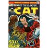 Image 2 : John Romita and Rich Buckler - Original Cover Art for The Cat #3 (Marvel, 1973). The Cat is caugh...