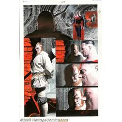 Alex Ross - Original Art for Kingdom Come, page 103 (DC, 1996). <B>Kingdom Come was the superhero...