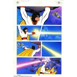 Steve Rude, Willie Blyberg and Ken Steacy - Original Art for Space Ghost Special #1, page 40 (Com...