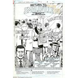 Kurt Schaffenberger and Alfredo Alcala - Original Art for World of Smallville #4, page 1 (DC, 198...