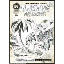John Severin - Original Cover Art for Alarming Adventures #3 (Harvey, 1963)....