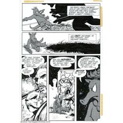 Dave Sim - Original Art for Cerebus the Aardvark #1, page 6 (Aardvark-Vanaheim, 1977). First publ...