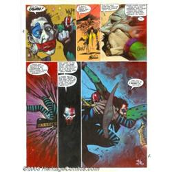 Greg Staples - Original Art for 2000 AD, Prog 887, page 22, and Prog 888, page 23 (Fleetway Editi...