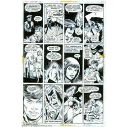 Jim Starlin and Chic Stone - Original Art for Captain Marvel #25, page 8 (Marvel, 1972). Thanos'...