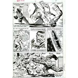 Jim Starlin - Original Art for Marvel Feature #20, page 9, and #21, page 7 (Marvel, 1985)....