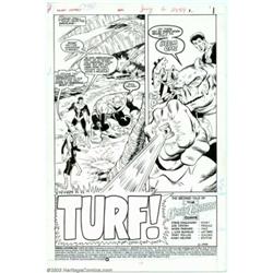 Joe Staton - Original Art for Green Lantern, Group of 5 Pages (DC, 1980s). Joe Staton delivers a...