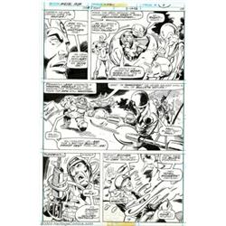 Joe Staton - Original Art for Metal Men, Group of 3 pages (DC, 1977). Jimmy Carter was still pres...