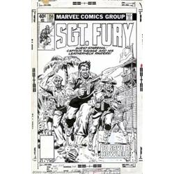 Herb Trimpe - Original Cover Art for Sgt. Fury #154 (Marvel, 1979)....