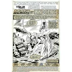 Herb Trimpe and Mike Esposito - Original Art for Shogun Warriors #16, page 1 (Marvel, 1980)....