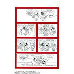 Irving Tripp - Original Art for Little Lulu for Golden Magazine, 3-page Group (1976). Irving Trip...