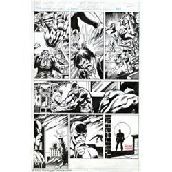 George Tuska and Frank Chiaramonte - Original Art for Daredevil Annual #4 (Marvel, 1976). It's th...
