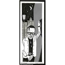 Dan Clowes - Original Illustrations, "Dead Creators" (Fantagraphics, 1994). From Dan Clowes' hand...