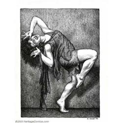 Robert Crumb - Original Illustration for Art and Beauty Parade (Kitchen Sink Press, 1996). A deta...