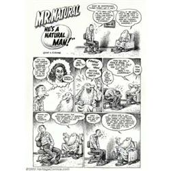 Robert Crumb - Original Art for HUP #9, Complete 10-page Story, "He's a Natural Man!" (Last Gasp,...