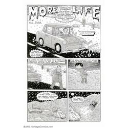 Kim Deitch - Original Art Complete Story for Blab! #2, "More than Life" (Kitchen Sink Press, 1987...
