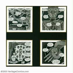 Jeff Johnson - Original Art for Complete Story "Snake Doctor Blues" from BLAB! #8 (Fantagraphics,...
