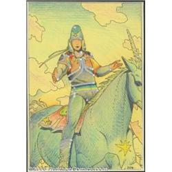 Moebius - Original Illustration (undated)....