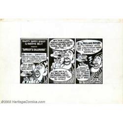 Skip Williamson - Original Art Comic Strip Art, "Smoot's Dilemma" (Playboy, 1977)....