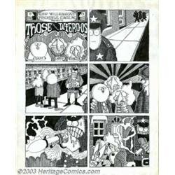 Skip Williamson - Original Art, "Those Lovable Weird-os" (Jay Lynch, 1967). This is one of the mo...