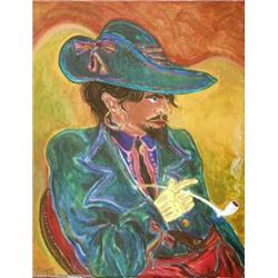 S. Clay Wilson - Original Painting, "Swarthy Gentleman" (October, 1961)....
