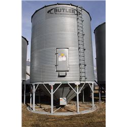 BIN 10A - BUTLER 5 RING GRAIN BIN