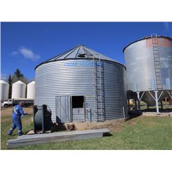 BIN 22A - CHIEF WESTLAND 5 RING GRAIN BIN