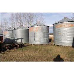 BIN 27A - BUTLER 3 RING GRAIN BIN