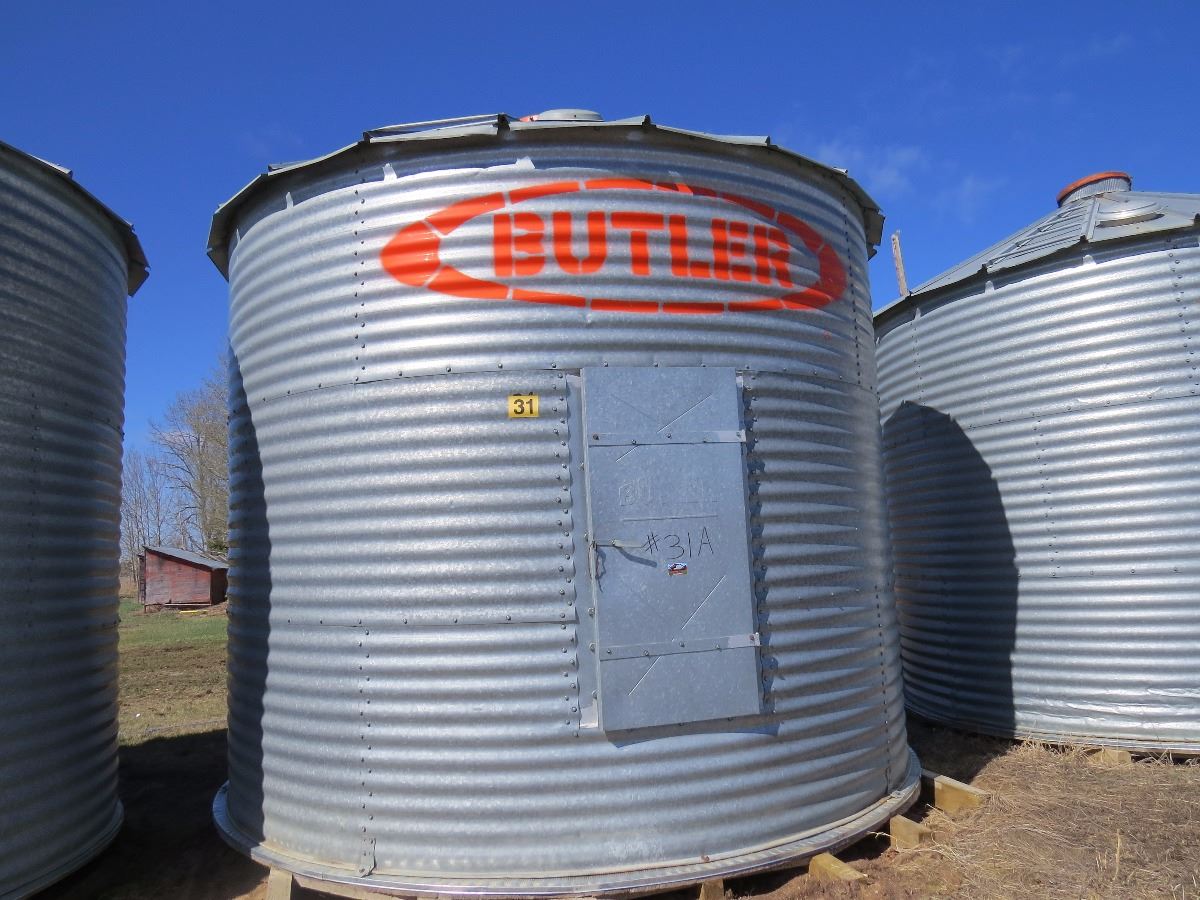 BIN 31A BUTLER 3 RING GRAIN BIN