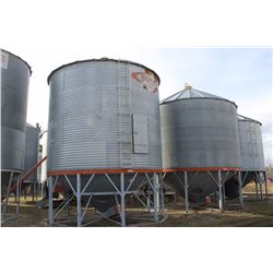 BIN 3A - BUTLER 4 RING GRAIN BIN