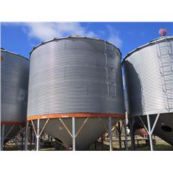 BIN 4A - WESTEEL 5 RING GRAIN BIN