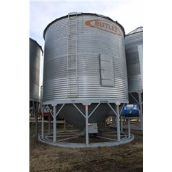 BIN 6A - BUTLER 4 RING GRAIN BIN