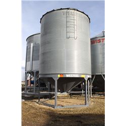 BIN 8A - WESTEEL ROSCO 6 RING GRAIN BIN