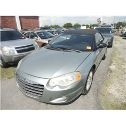 2005 Chrysler Sebring Touring Cont.