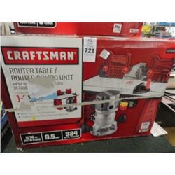 Craftsman Router Table & Router