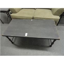 Metal Frame & Top 3-Pc. Table Set