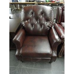 Button Tufted Recliner