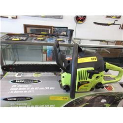 Poulan 16" gas chainsaw - used