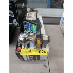 2" Trailer hitch & electric sander - used