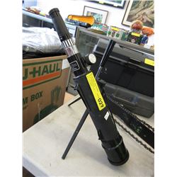 Tasco 20EB telescope on stand