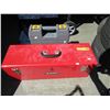 Image 1 : Metal Toolbox & Ryobi Drill
