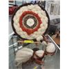 Image 1 : Hand crafted wool wall art