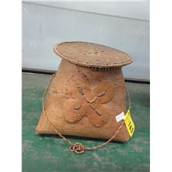 1910 Cree Indian birch basket