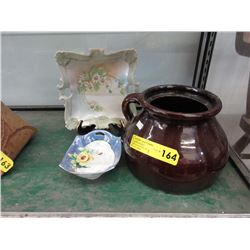 Vintage ceramic & china items - 3 pieces
