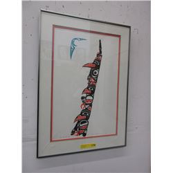 1980 R. Sebastian silkscreen "Owl Clan"